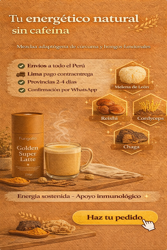 Golden Super Latte - Energía Real y Enfoque